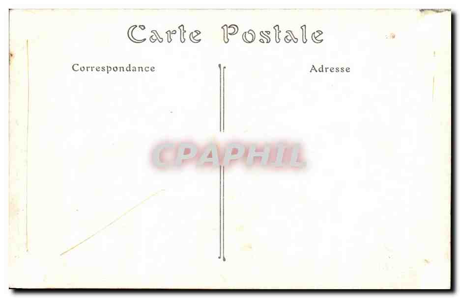 CPA Vichy Le Casino Le Hall  — Verso