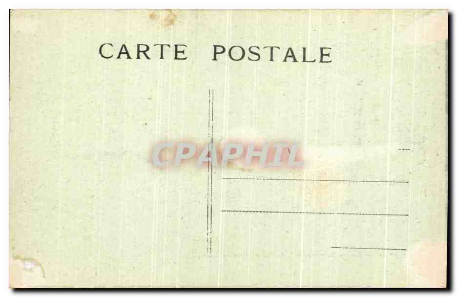 CPA Legende de Saint Saulge L Ane qui boit la Lune Folklore — Verso