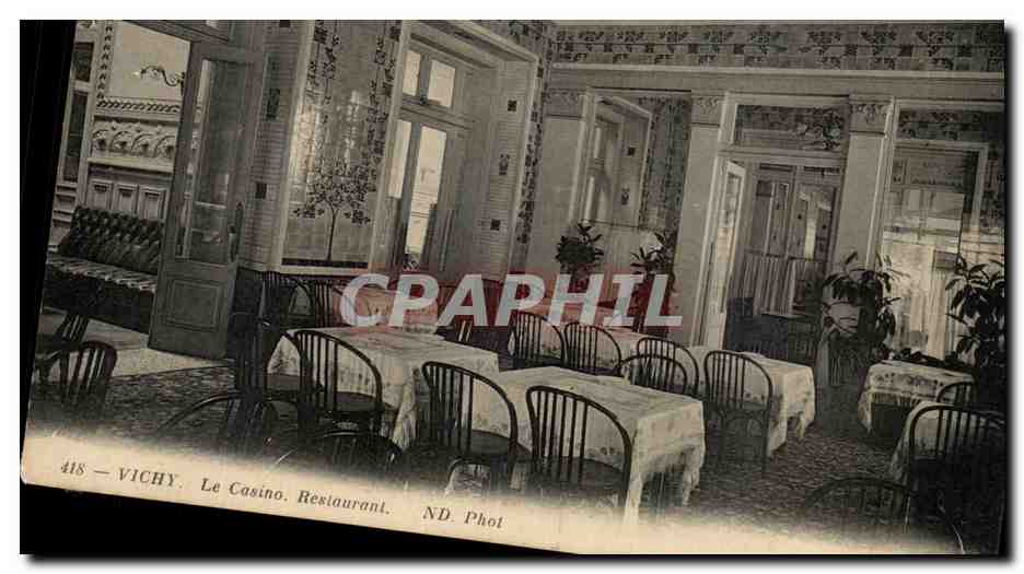 CPA Vichy Le Casino Restaurant