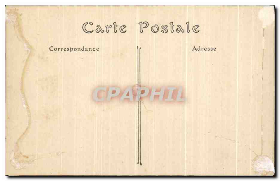 CPA Vichy Le Casino Restaurant — Back
