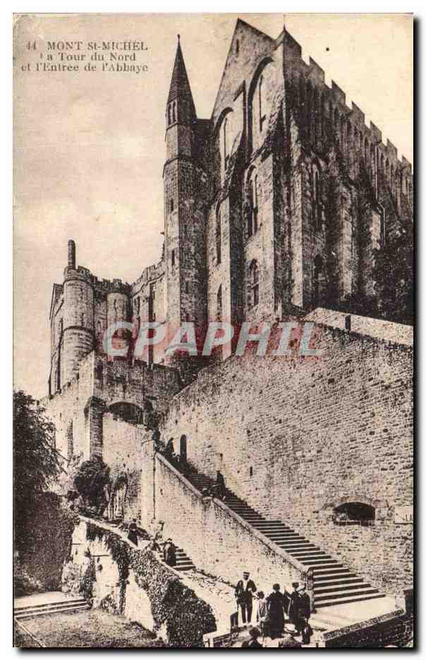 Mont-Saint-Michel — Tour du Nord et l'Entrée de l'Abbaye — Cie Ansecteur des Arts Mécaniques, Strasbourg