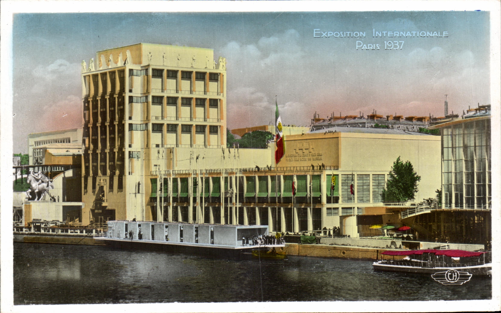 CPA Exposition Internationale Paris 1937 Pavillon de l Italie