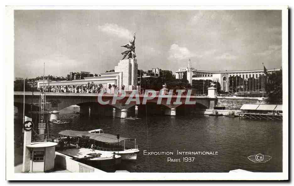 Exposition Internationale Paris 1937 — Vue du Pavillon de la Belgique — H. CHIPAULT, Boulogne-sur-Seine