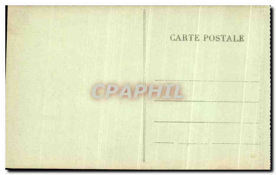 Tarjeta postal antigua Bagneres de Bigorre Grotte du Bedat la Grande Cascade Petrifiee — Reverso