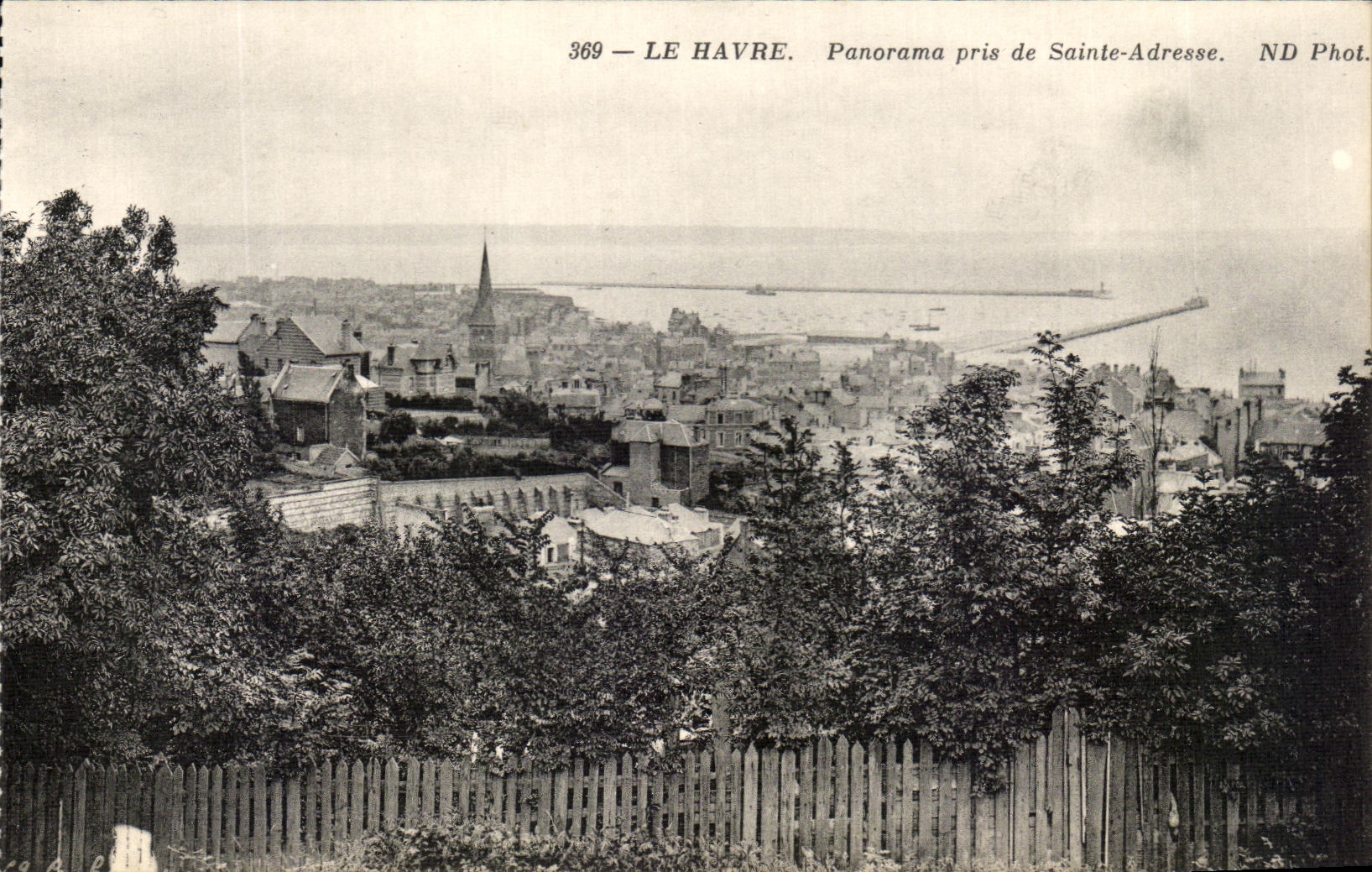 Le Havre — Panorama pris de Sainte-Adresse — ND Phot. n°369