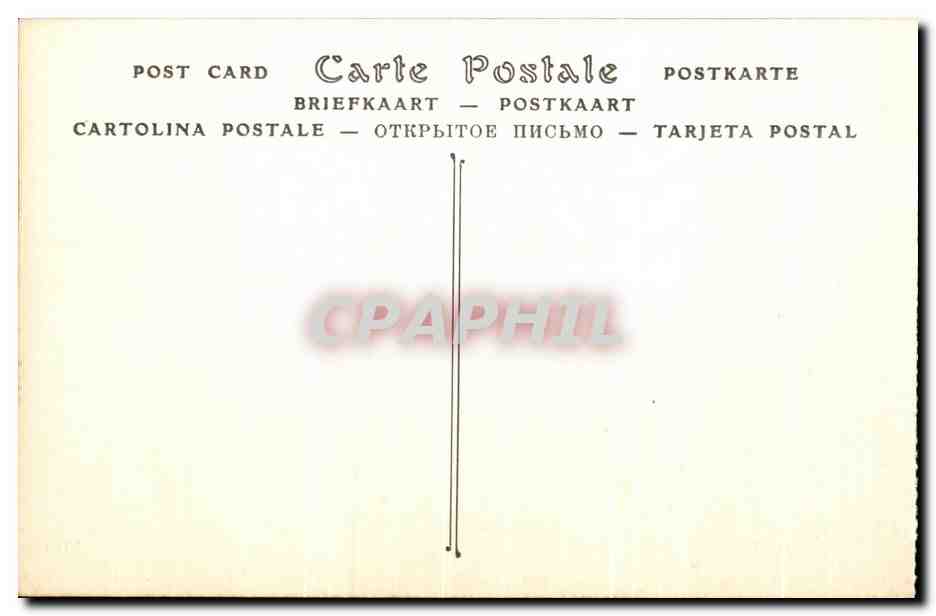 CPA Le Havre Le Boulevard Maritime et La Heve Tramway — Verso