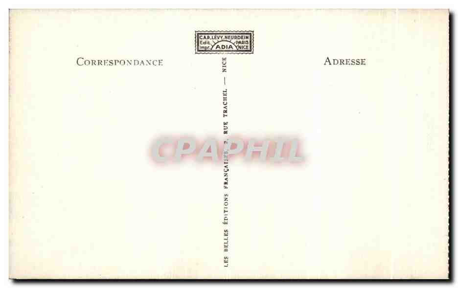 CPA Aix Les Bains Un Coin du Parc et Le Miroir d eau — Verso