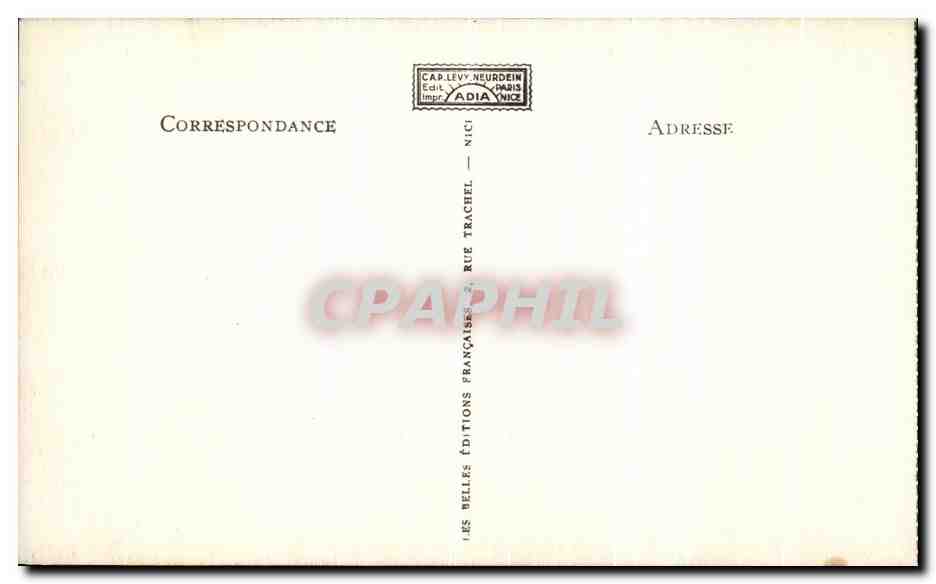 CPA Aix Les Bains Le mont Revard La Telepherique  — Verso