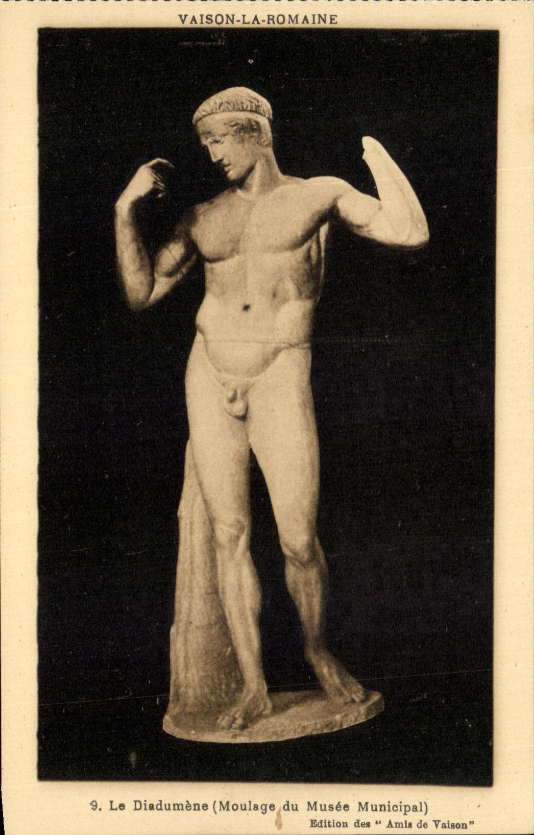 Le Diadumène — Moulage du Musée Municipal — Edition des "Amls de Vaison"