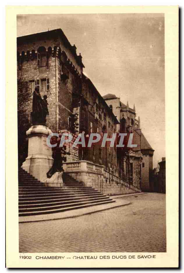Chambéry — Château des Ducs de Savoie — édition Braun & Cie, Mulhouse-Dornach