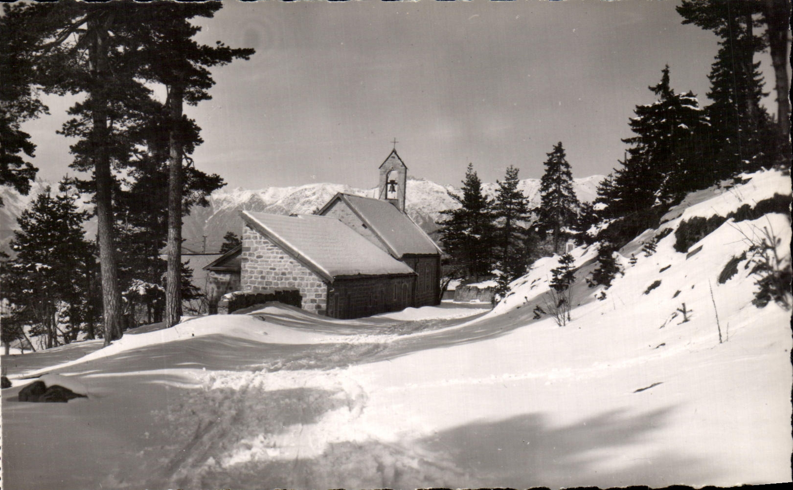 CPSM Peira Cava La Chapelle Et les Alpes
