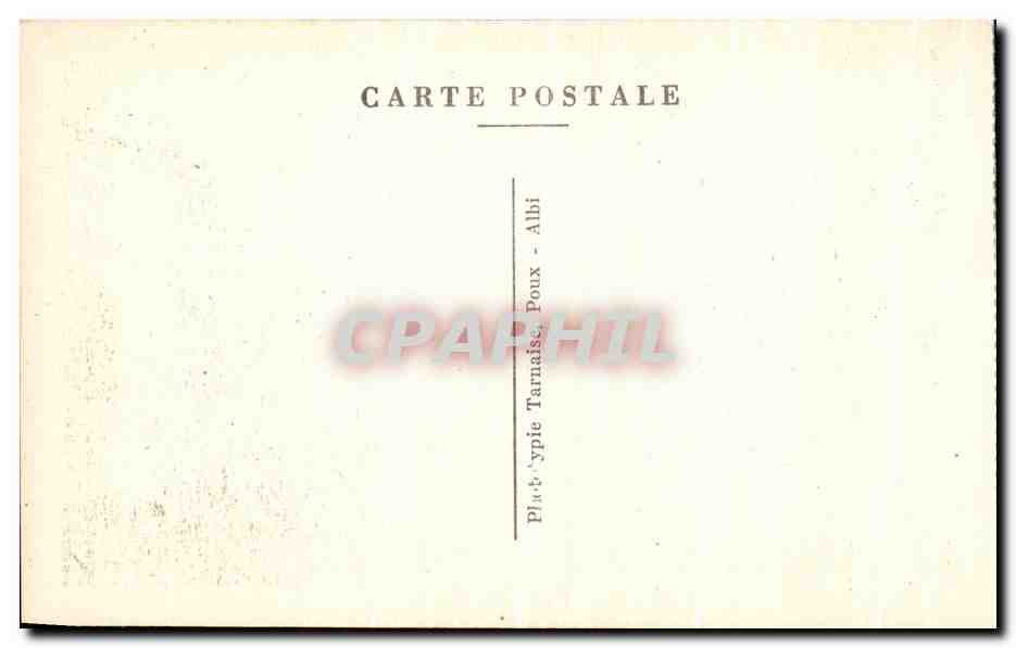 CPA La Haute Garonne Illustree Toulouse Place du Pont Neuf Au Fond rue de Metz — Verso