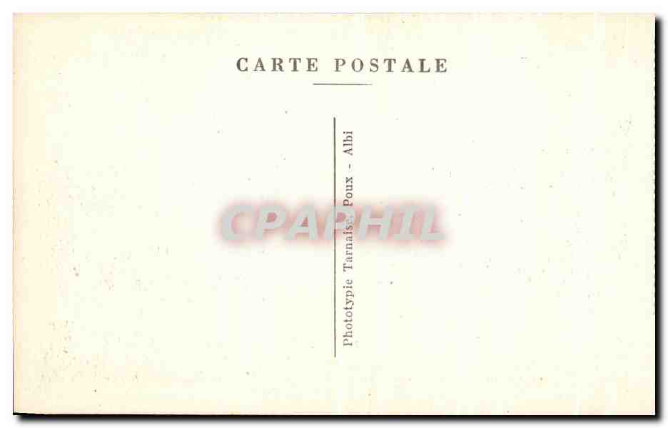 CPA La Haute Garonne Illustree Toulouse Le Capitole Facade — Verso