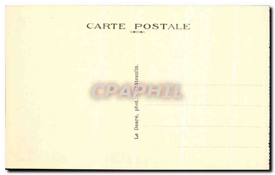 Calvaire de Tronoën — Calvaire de Tronoën — éditeur Jos, n° 2318 — Verso
