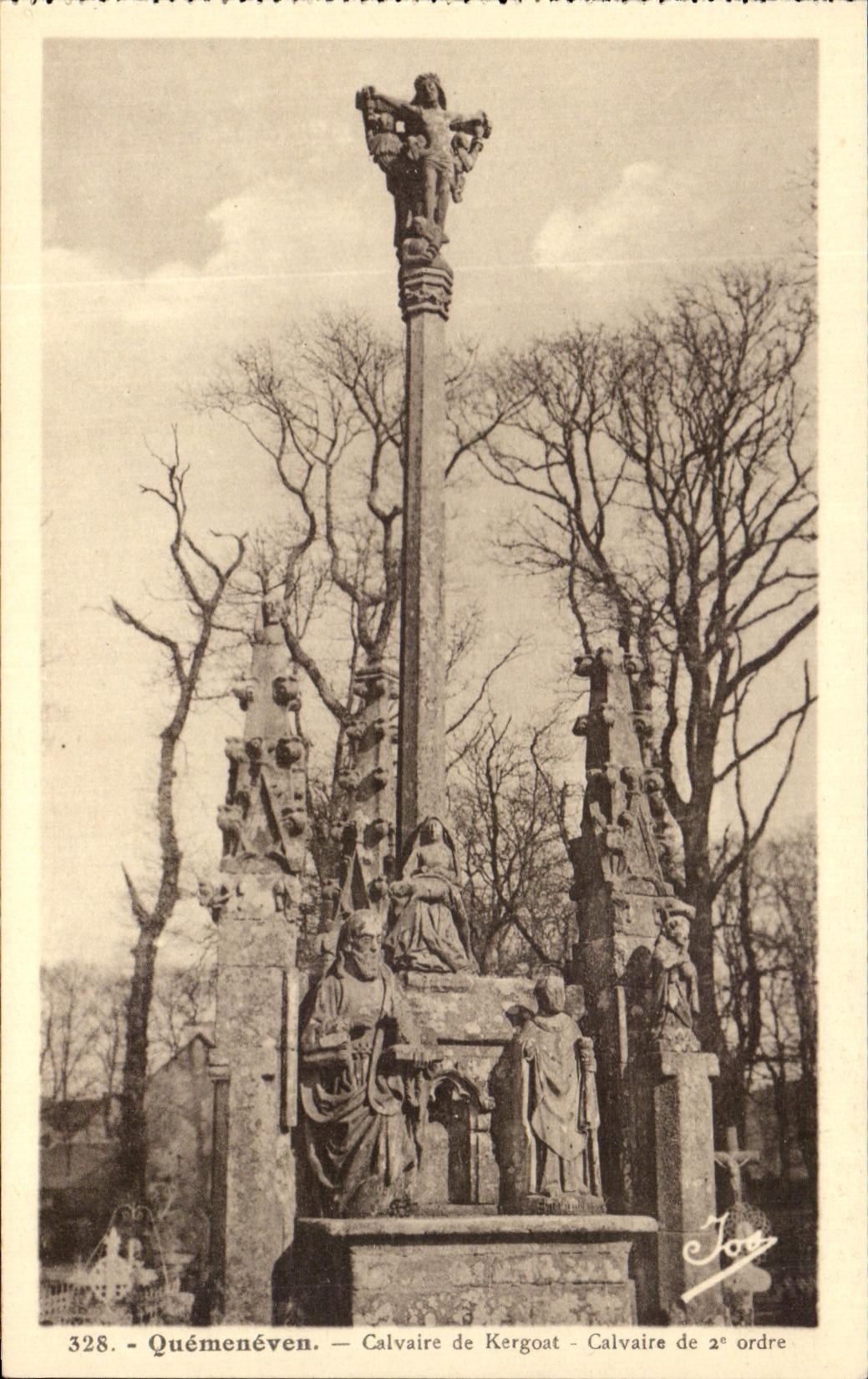 Quémenéven - Calvaire de Kergoat - Calvaire de 2e ordre
