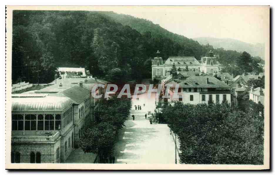 Bagnères-de-Bigorre — Vue sur les Thermes et le Casino — Bloc frères, Éditeurs de Bordeaux