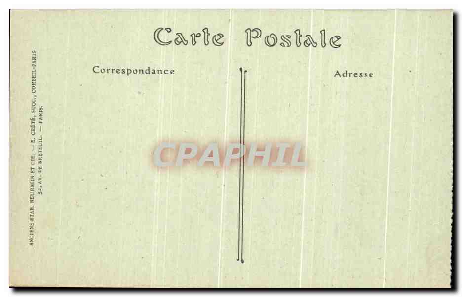 CPA Abbaye Du Mont Saint Michel La Merveille Tympan du cloitre — Verso