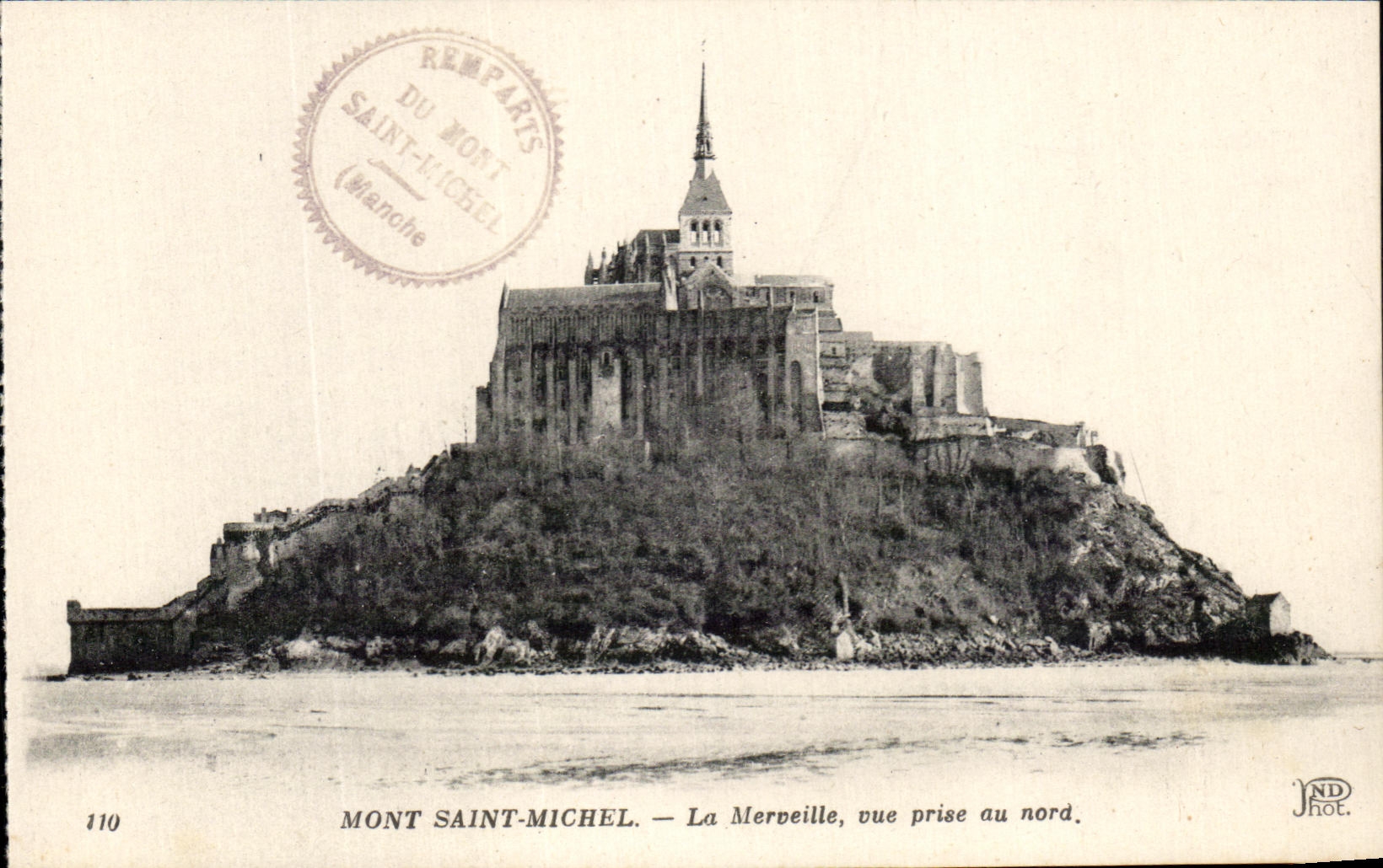 Mont Saint-Michel — La Merveille, vue prise au nord — JND Phot.