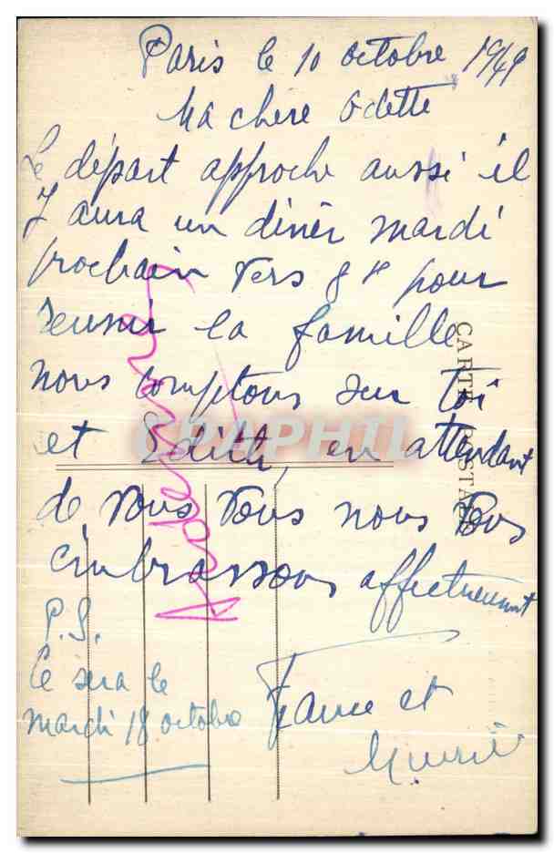 CPA Charleville La Meuse et Quai Du Moulinet  — Rückseite