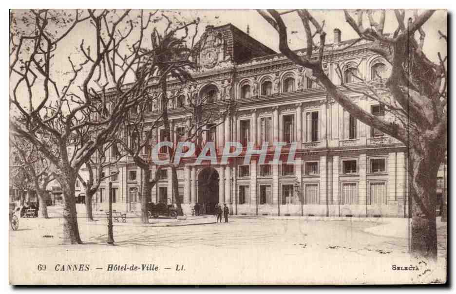 CPA Cannes Hotel de Ville