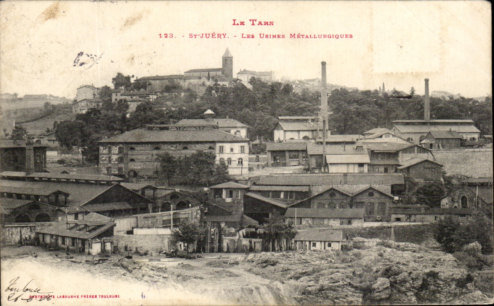 CPA St Juery Les Usines Metallurgiques