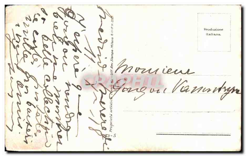 Jeune femme en turban vert et blanc — BOURCILLON — N°2557 — Rückseite