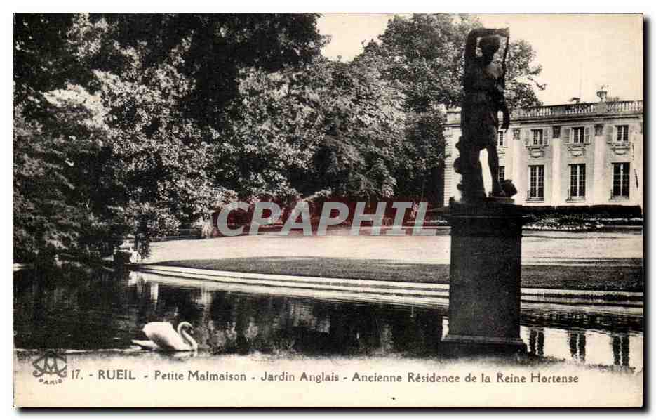 CPA Rueil Petite Malmaison Jardin Anglais Ancienne Residence de la reine Hortense