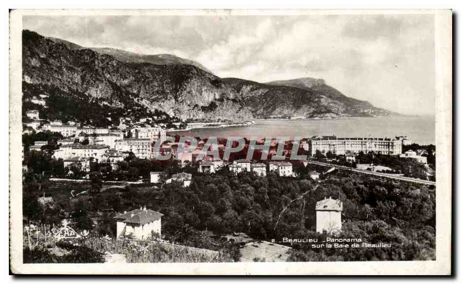 CPA Beaulieu Panorama Sur La Baie de Beaulieu 