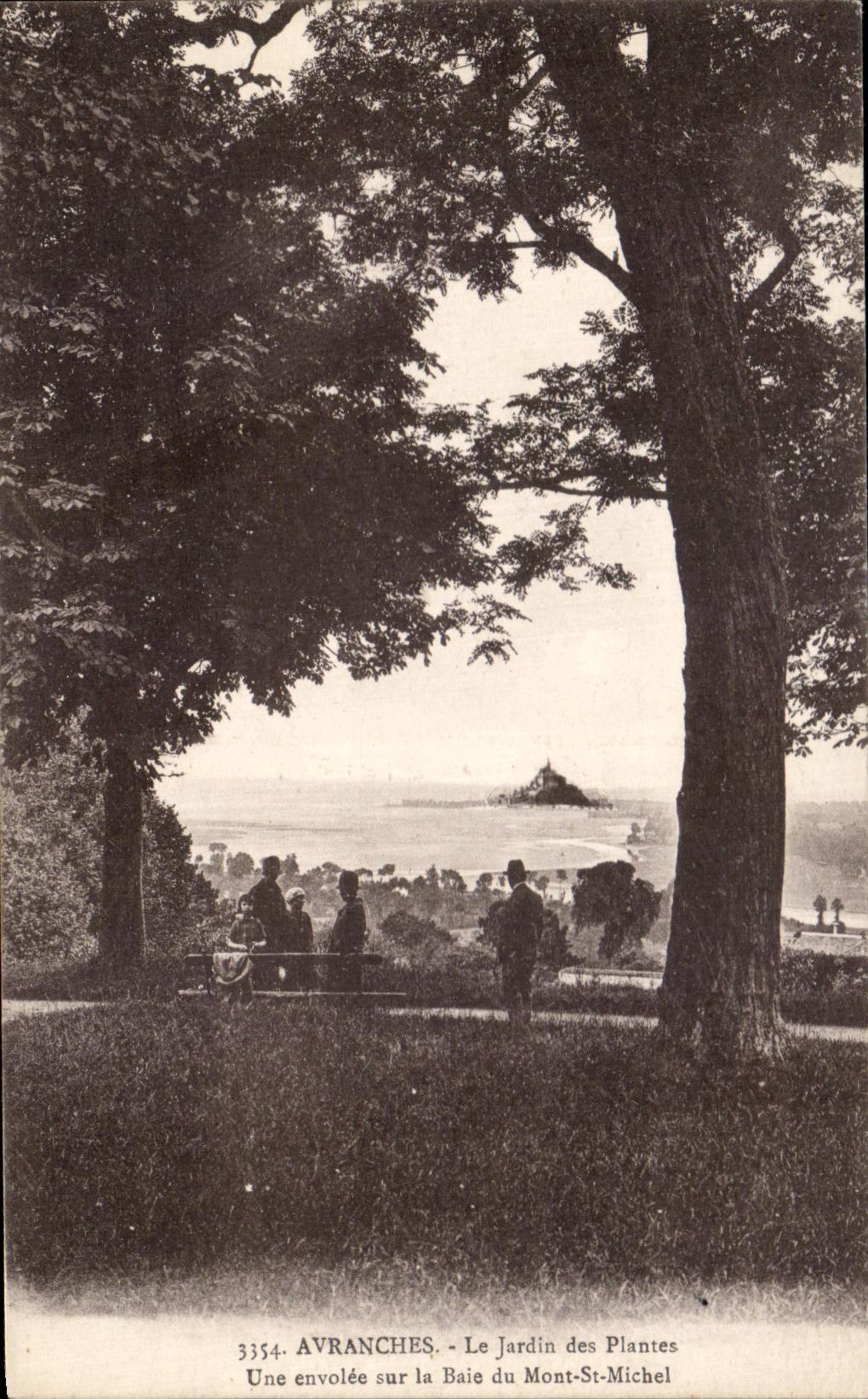 Avranches - Le Jardin des Plantes — Une envolée sur la Baie du Mont-St-Michel