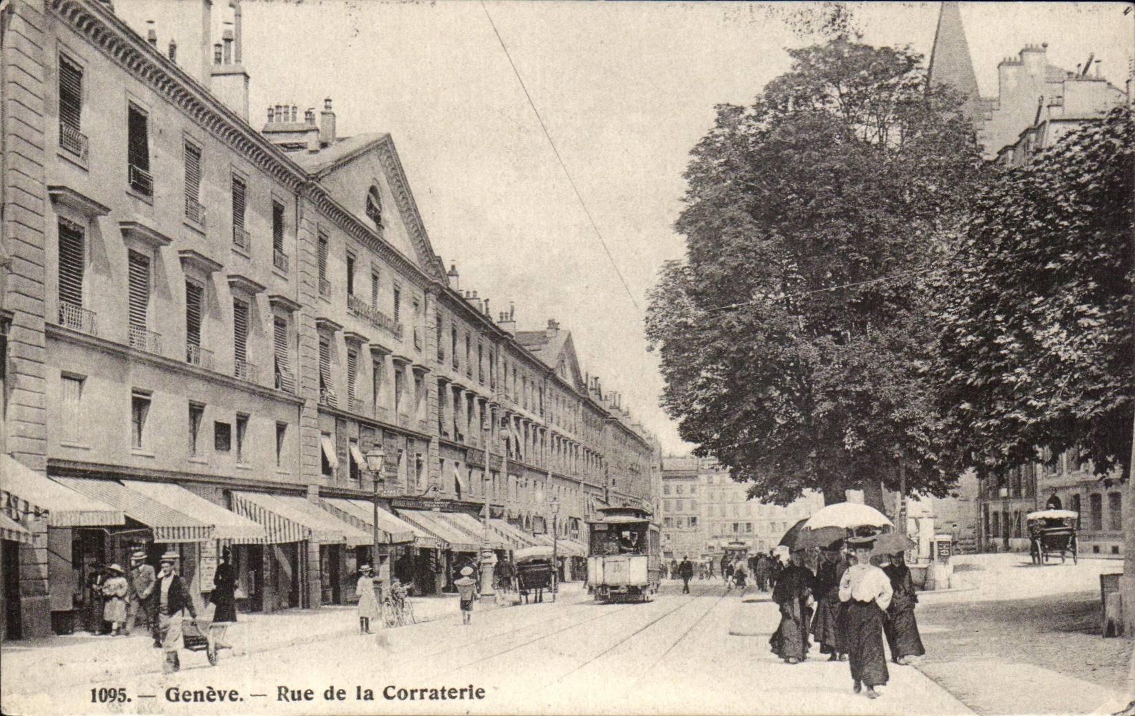 CPA Geneve Rue de la Corraterie