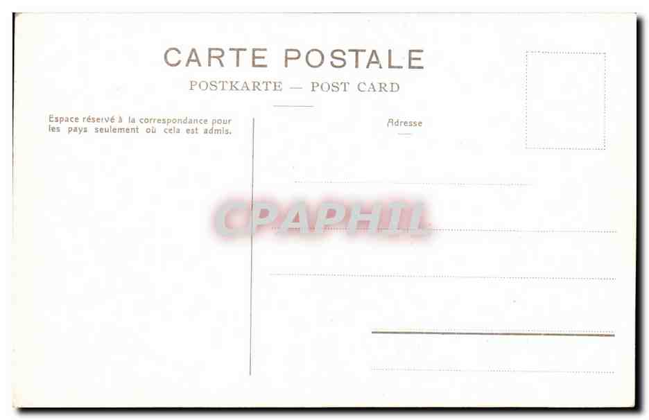 CPA Geneve Au Parc de Mon Repos — Verso