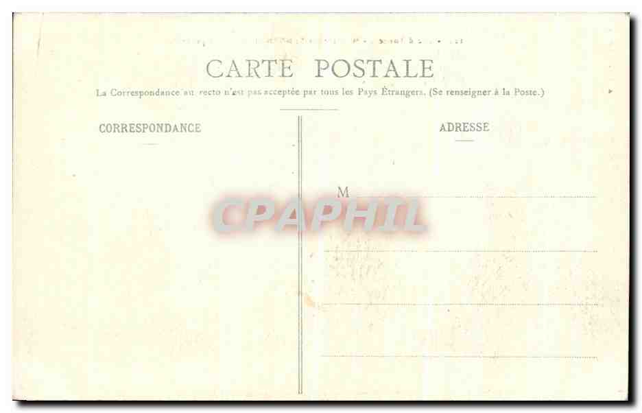 CPA Annecy Menthon St Bernard vue Generale — Rückseite