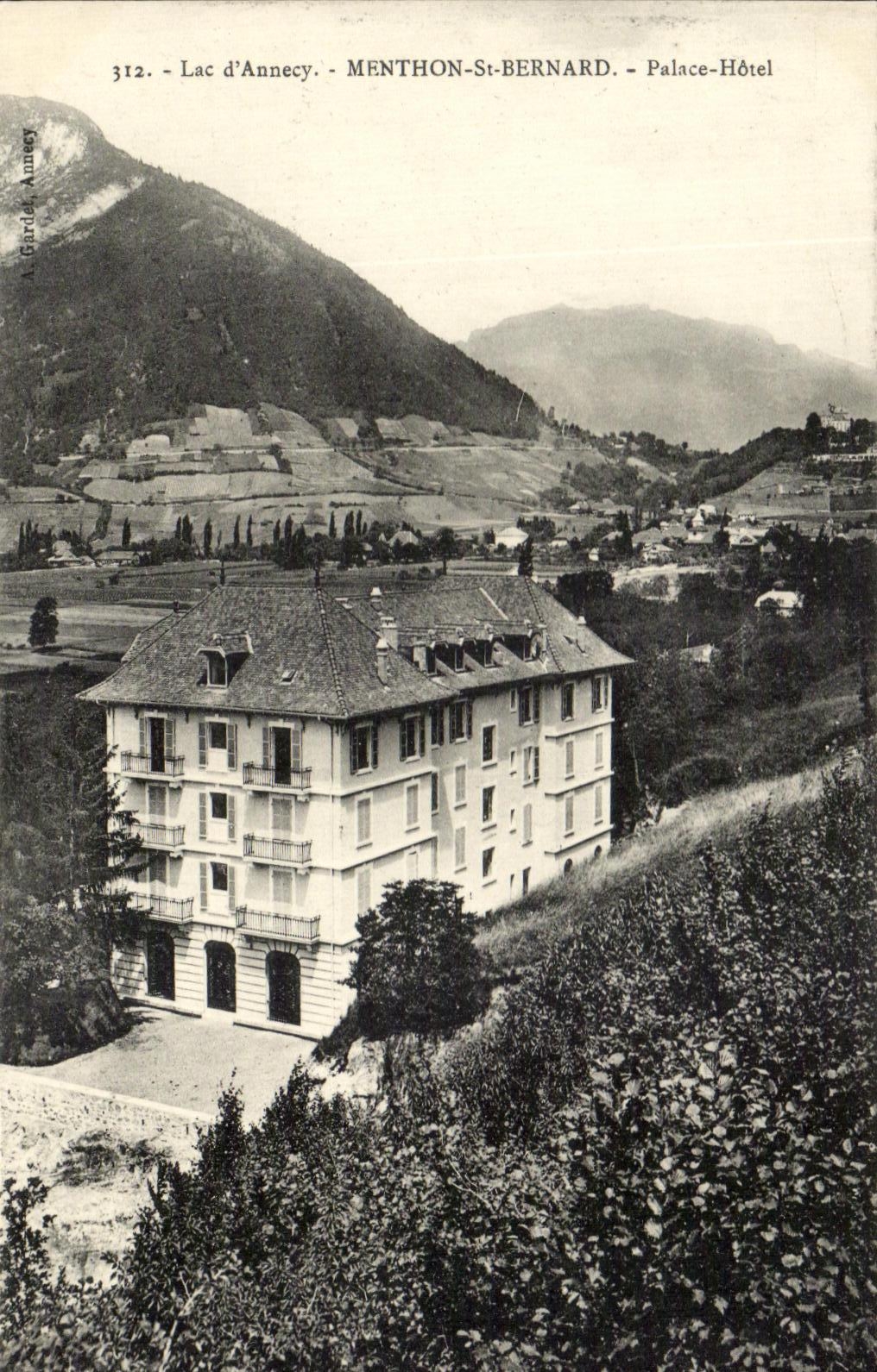 Lac d'Annecy - MENTHON-ST-BERNARD - Palace-Hôtel