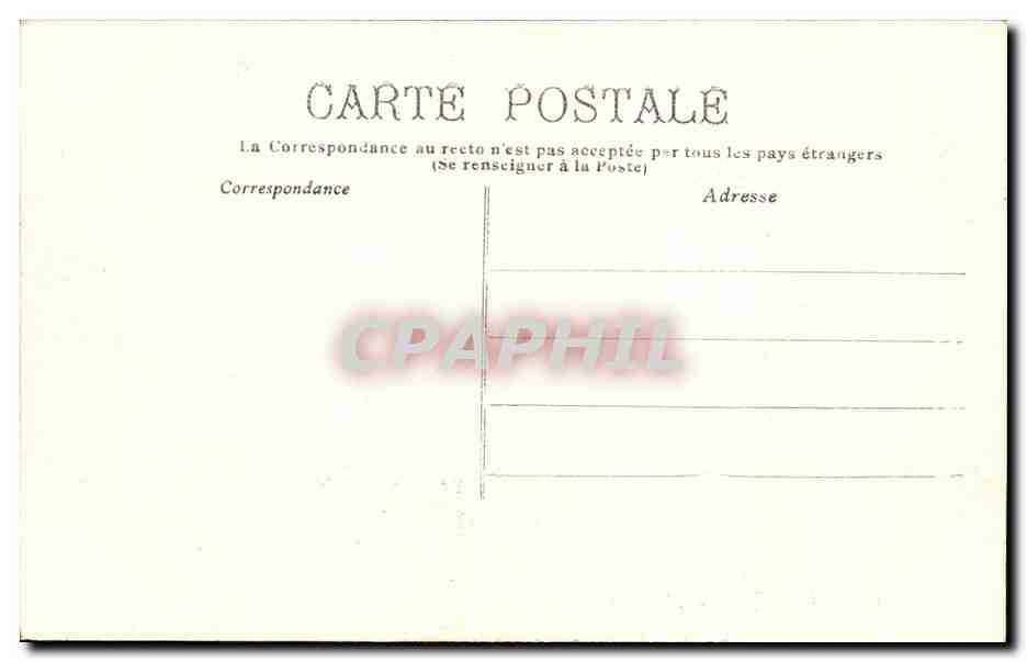 CPA Annecy L lle Des Cygnes — Verso