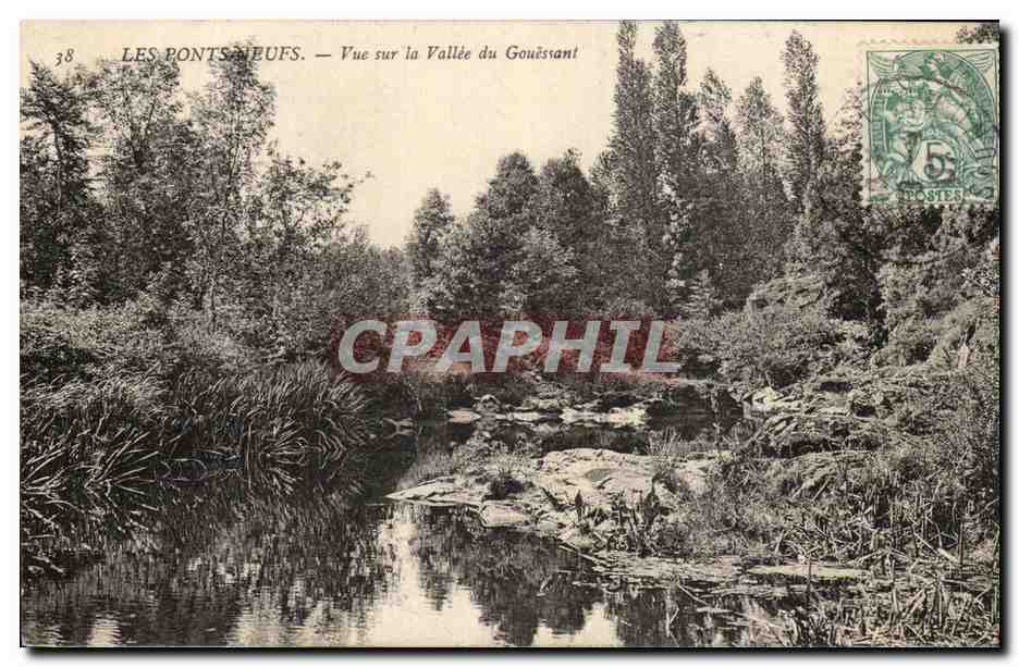 Les Ponts-Neufs — Vue sur la Vallée du Gouëssant — Éditeur : C. P. M. (n°38)