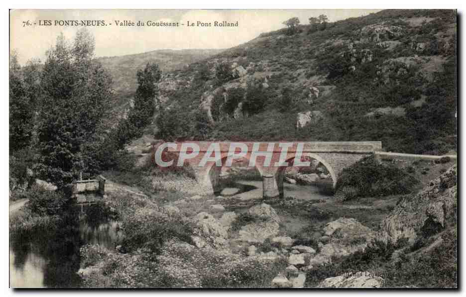 Les Ponts-Neufs - Vallée du Gouëssant - Le Pont Rolland — éditeur Chagnon Leydier, n°76