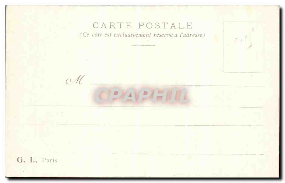CPA Le Crotoy Vu Du Square de La Gare  — Rückseite
