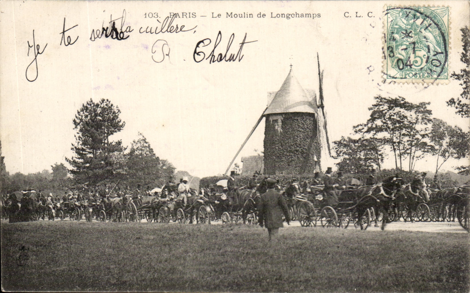 Parigi — Il Mulino di Longchamps — C.L.C. n°103
