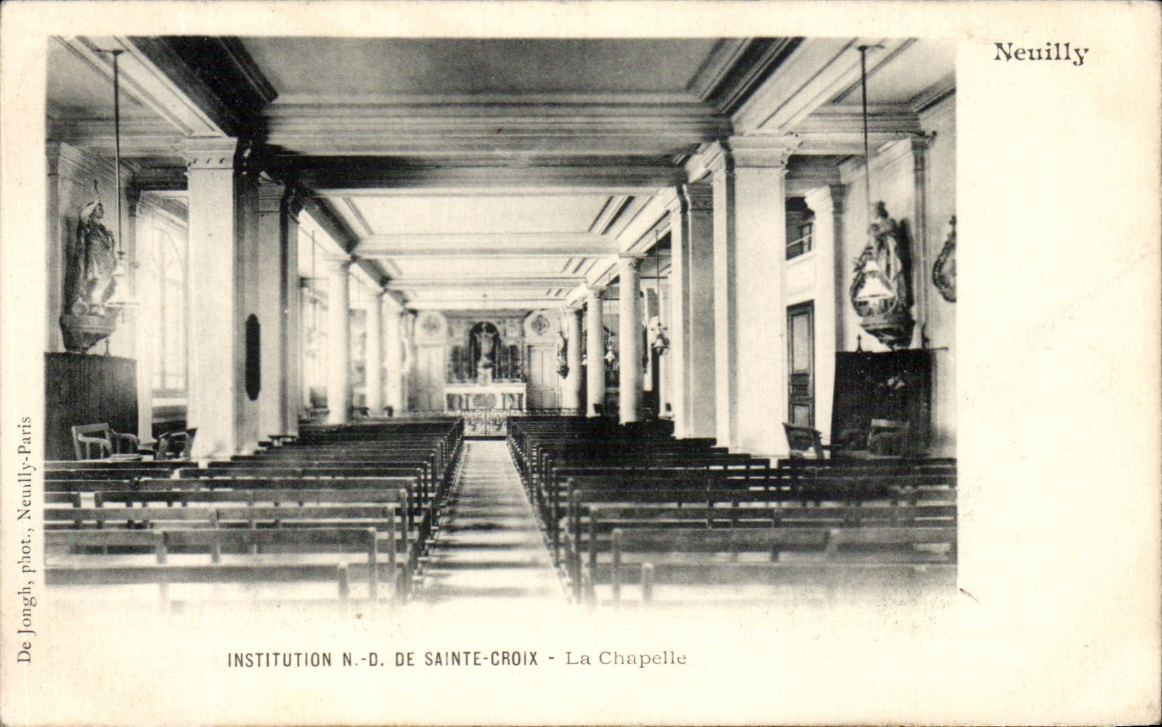 CPA Neuilly Institution N D Sainte Croix La Chapelle