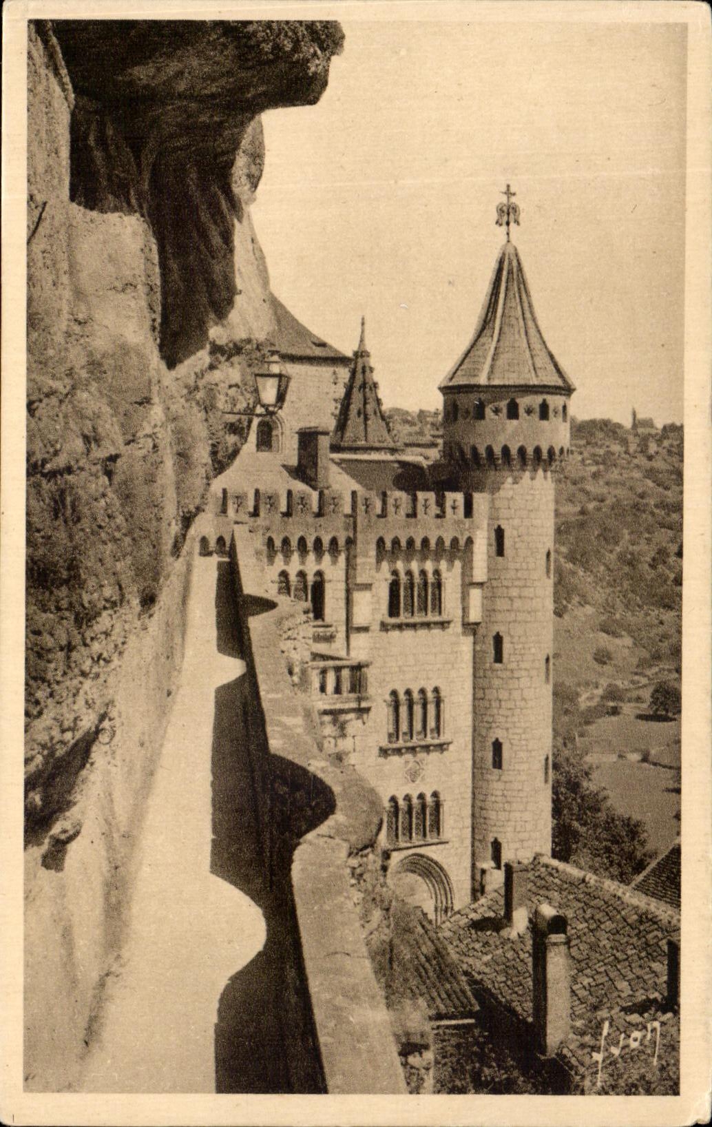 Rocamadour — Chemin de la Maison à Marie — Les Éditions d'Art Yvon, Paris