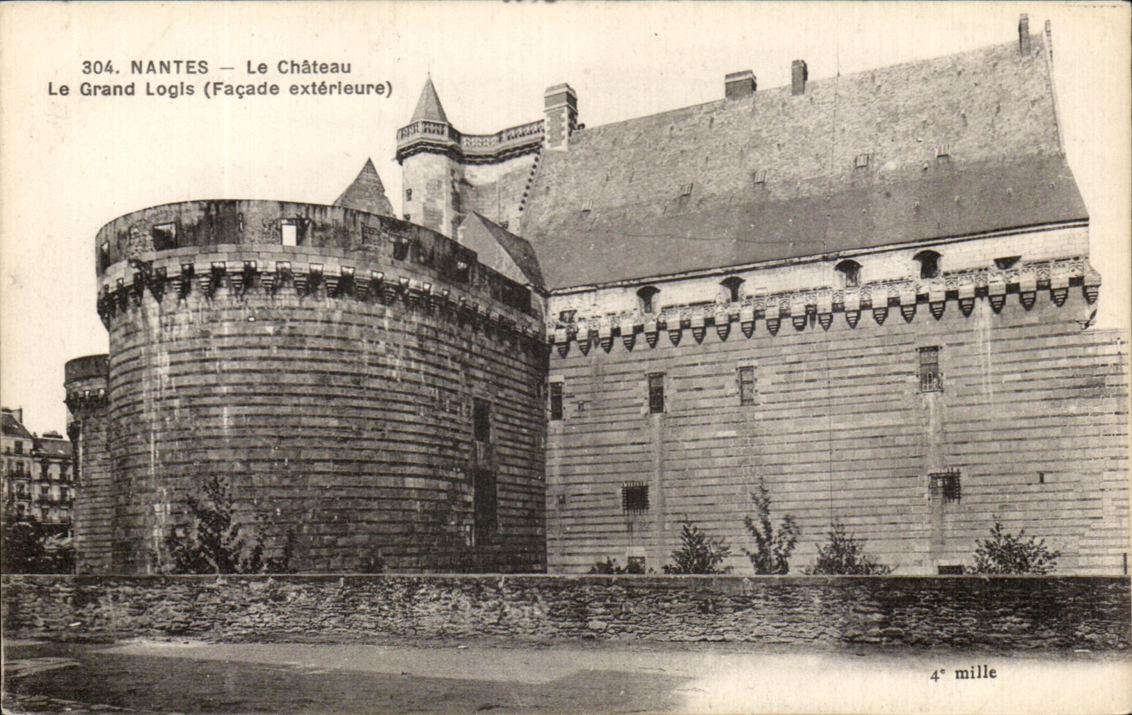 CPA Nantes Le Chateau Le Grand Logis
