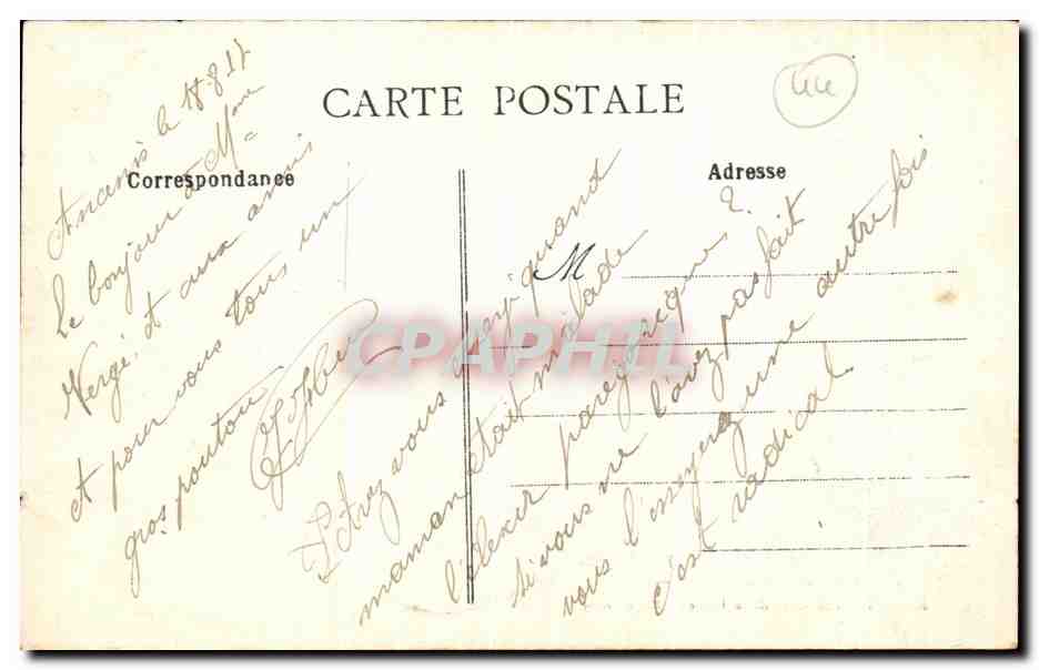 CPA Ancenis Les Rives de La loire  — Rückseite