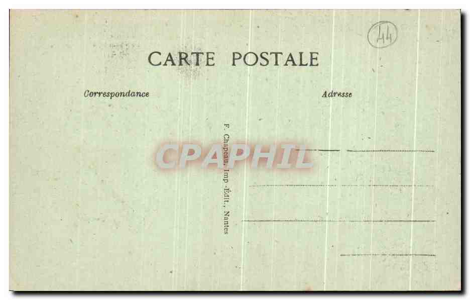 CPA Le Pouligen Sur La Cote La Pyramide  — Back