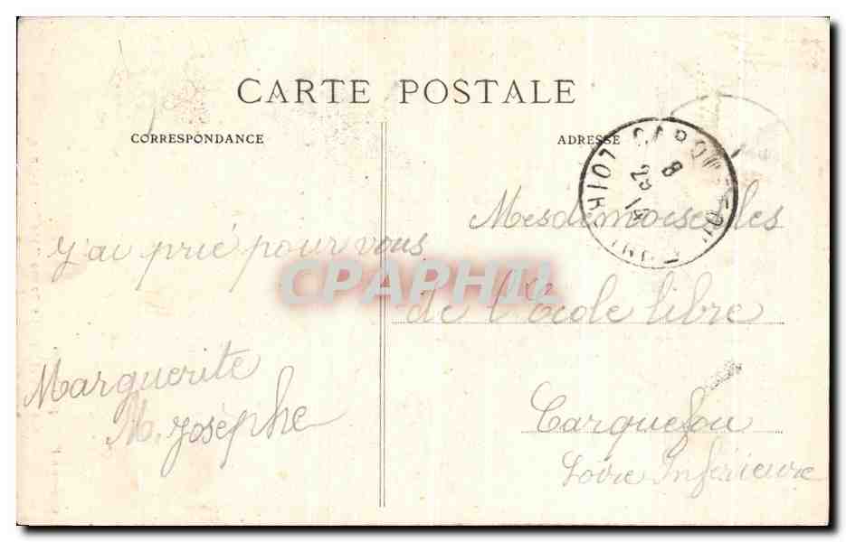 CPA Nantes La Bonne Mere Sainte Anne  — Rückseite