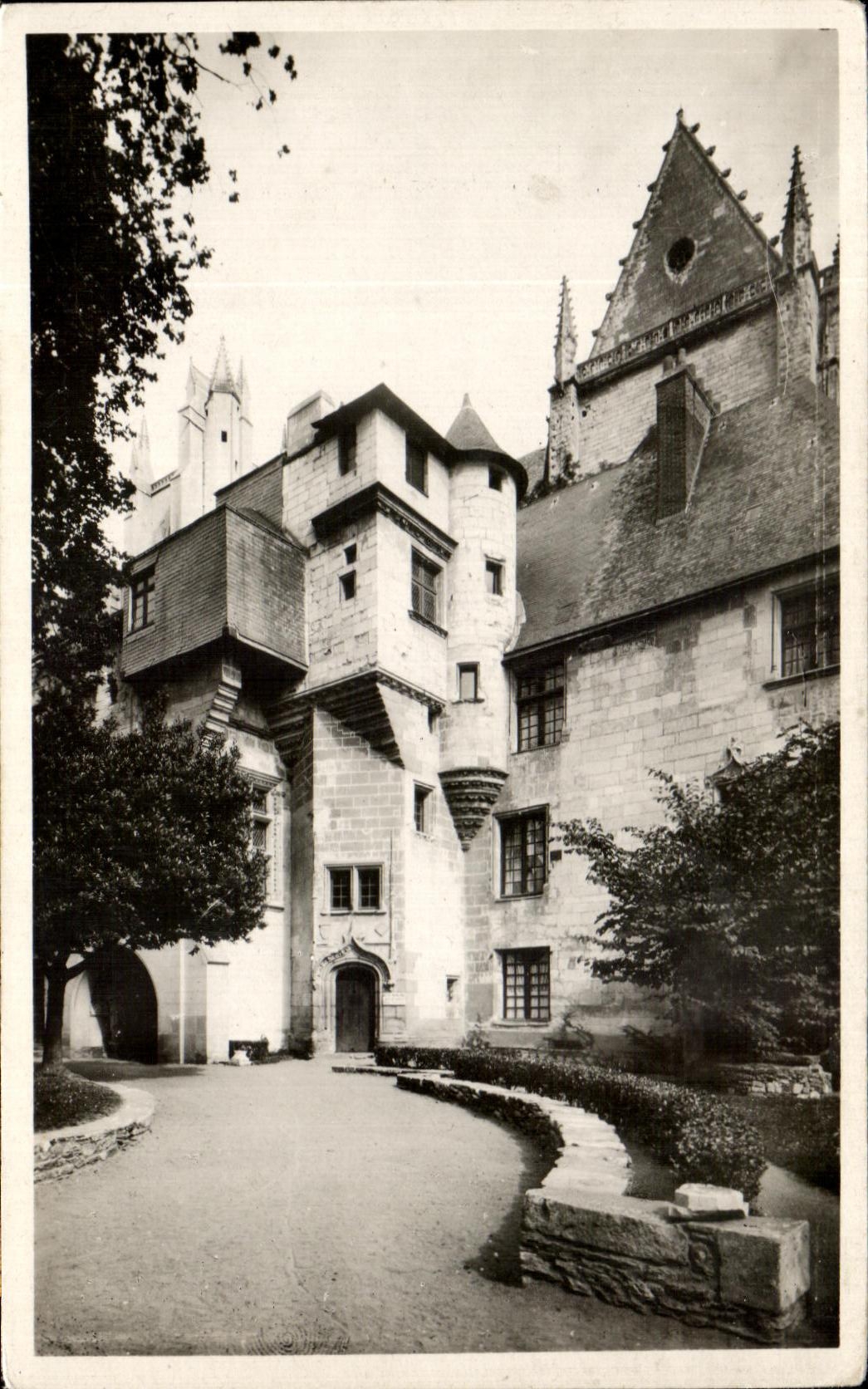 CPA Nantes La Psalette Pres La Cathedrale