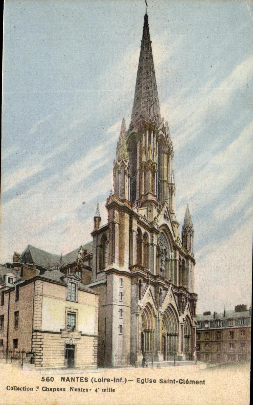 CPA Nantes Eglise Saint Clement 