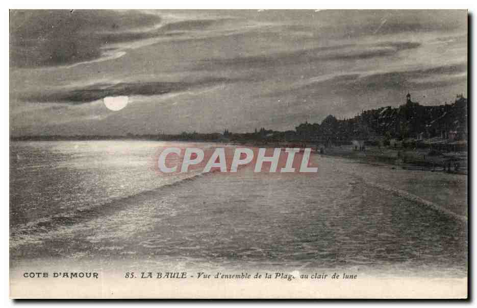CPA La Baule Vue D ensemble de La Plage 