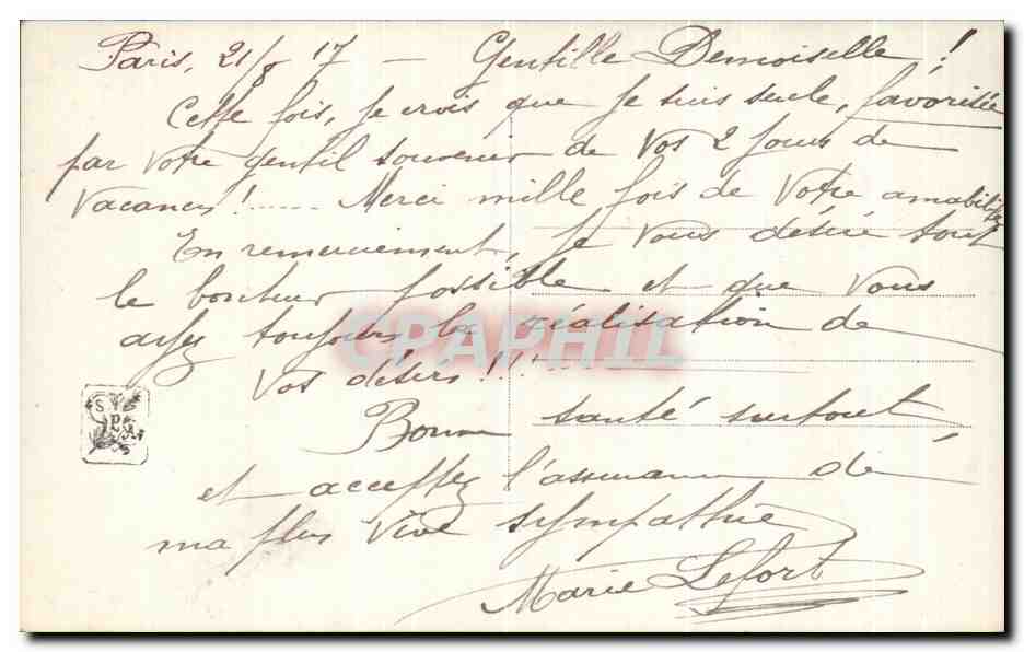 CPA Salon 1914 Abel Bove L eau Joyeuse Femme — Verso