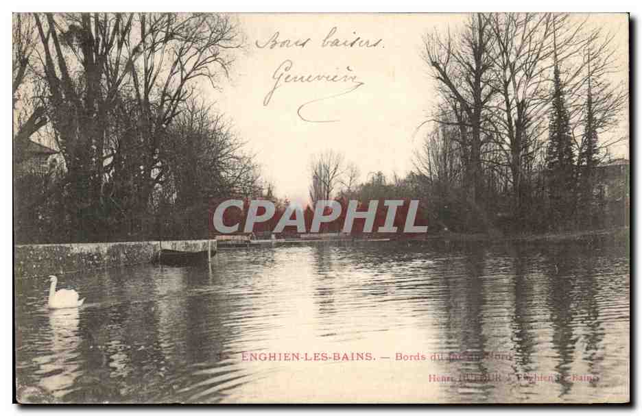 Enghien-les-Bains — Bords du lac du Nord — Henri WIBUR