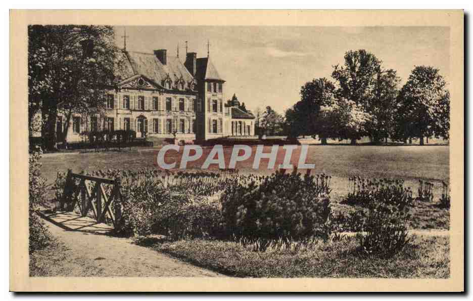 CPA Chateau de Courson Par Bruyeres le Chatel